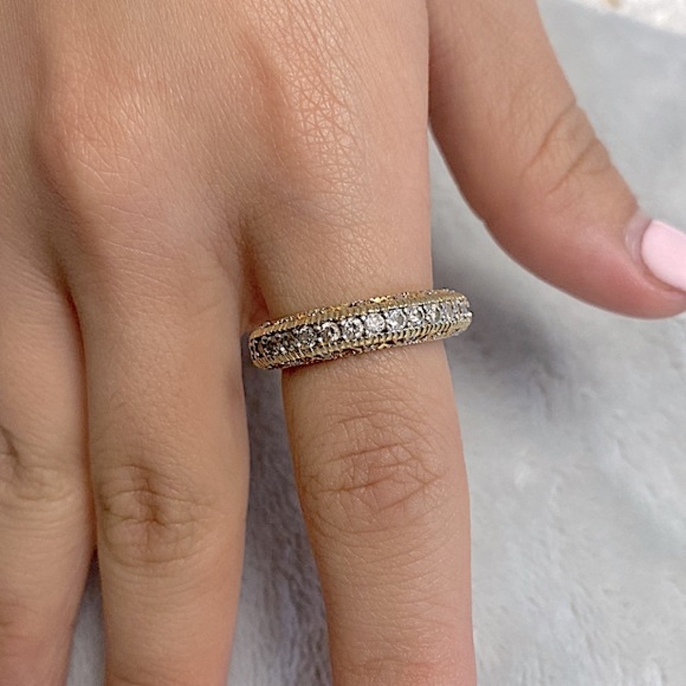 Beaut 14k Solid Gold and 44 Diamonds - Picture 10 of 16